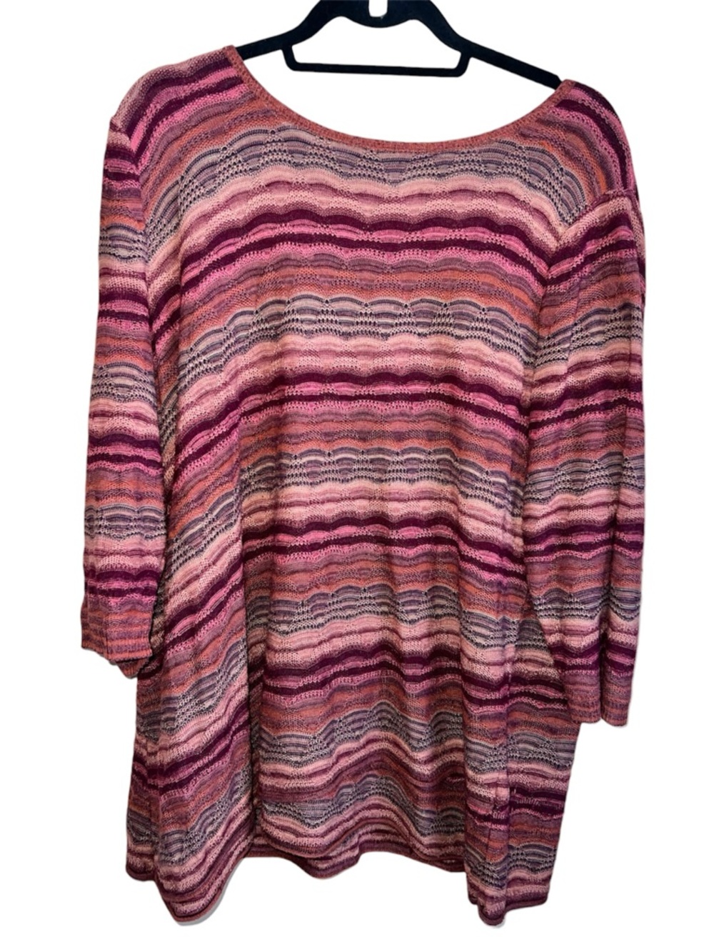 𝐖𝐄𝐒𝐓𝐏𝐎𝐑𝐓 | COLORFUL KNIT CREW NECK TOP